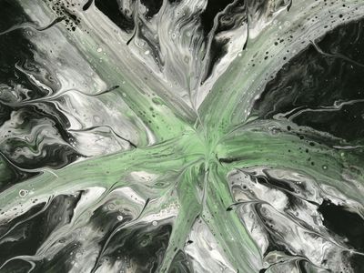 Abstract visualization of soft fluid movement