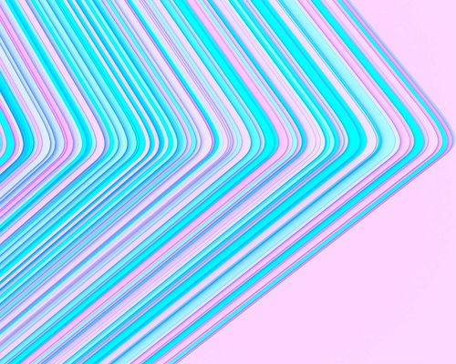 Graphic lines representing ergonomic posture and balance